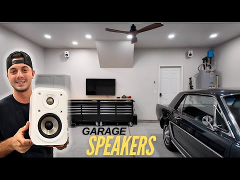 Garage Speakers - The Best Bluetooth Audio Setup!